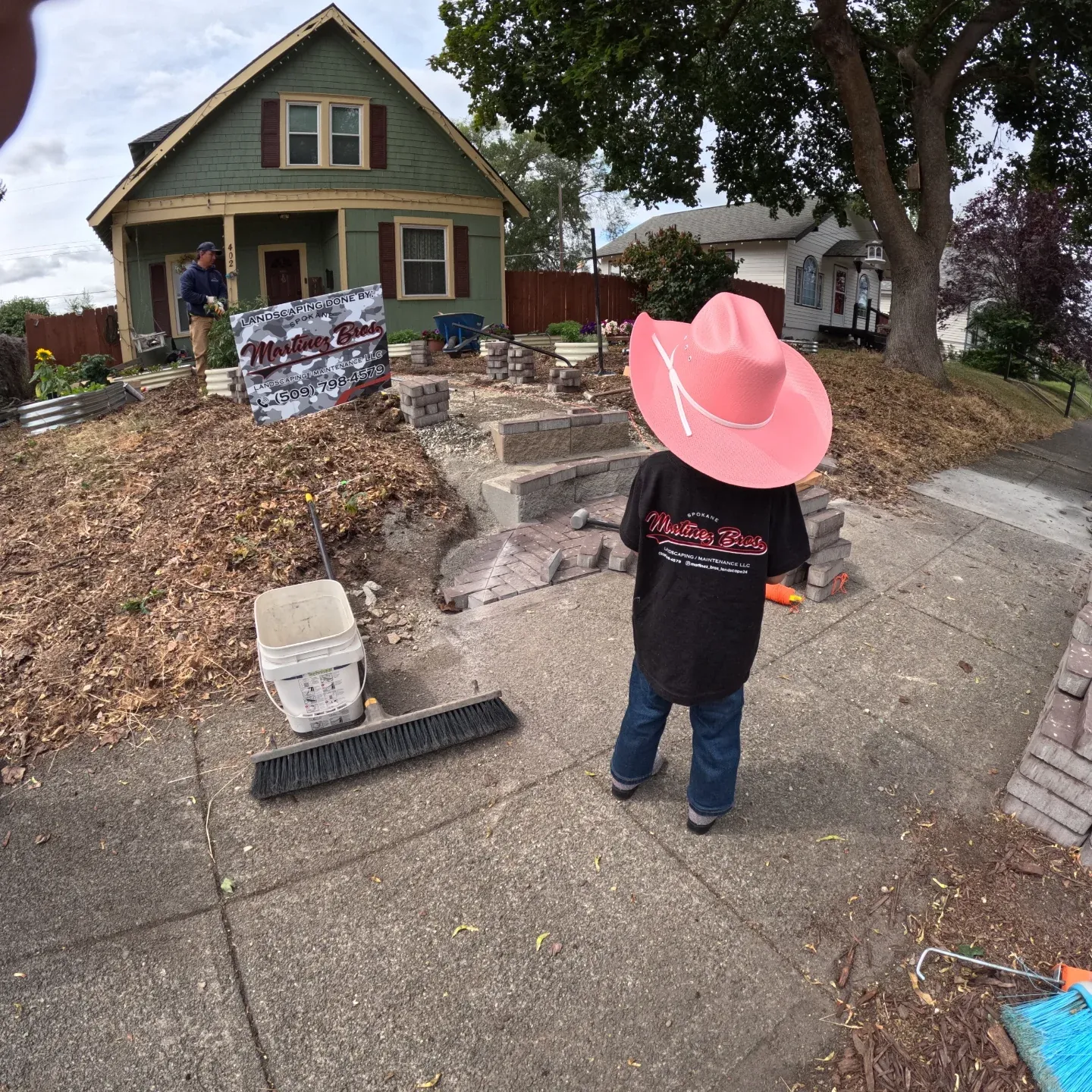 Hardscape project