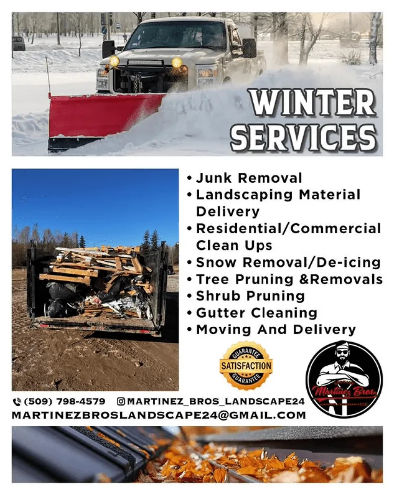 Winter snow service